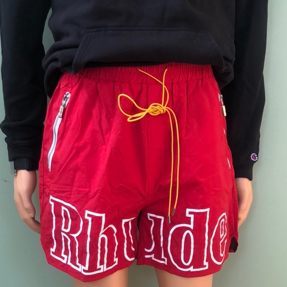 Rhude Men's Red Shorts NWT